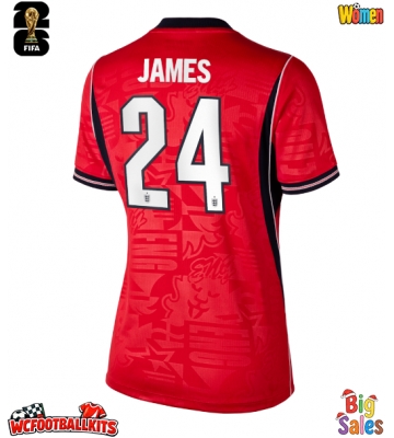 England Reece James #24 Replica Away Stadium Shirt for Women World Cup 2026 Short Sleeve